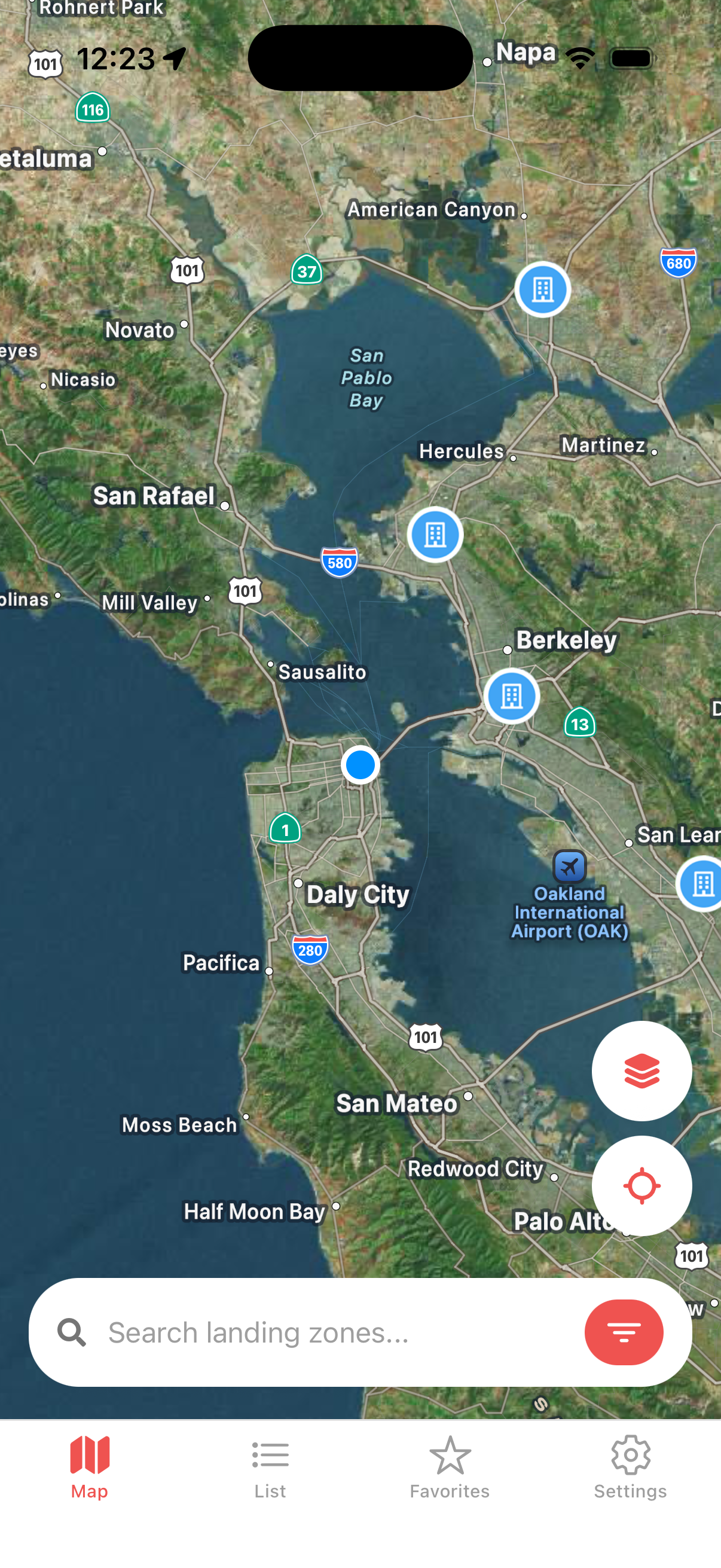 Map View
